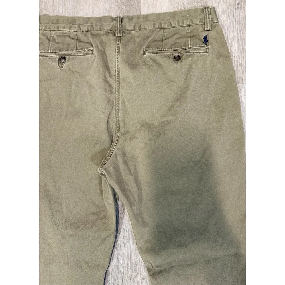 Polo Ralph Lauren The Polo Chino Pants Men's 34x34 Classic Cotton Twill Olive